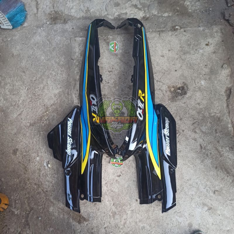 COVER BODY BELAKANG YAMAHA ALFA BODY BODI BELAKANG ALFA PLUS BOX AKI ALFA