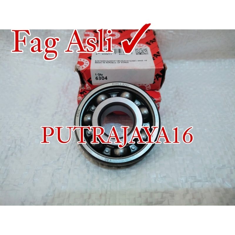 BAL BALL BEARING 6304 FAG ASLI