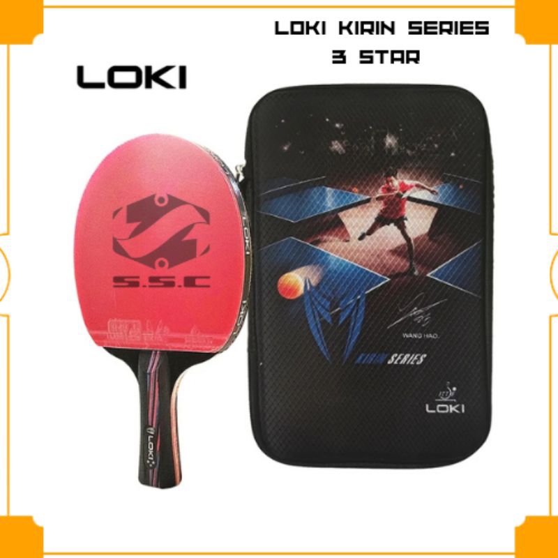 New Version Loki X-3 Bet Pingpong Bat Tenis Meja Rubber Rxton Kirin Series Sports Station Center