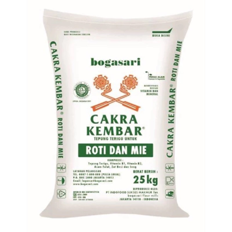 

Tepung Terigu Cakra Kembar 1kg