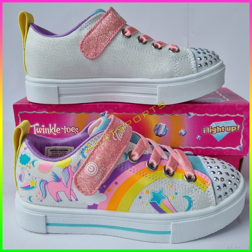 Skechers S Lights Sepatu Anak Perempuan ORIGINAL