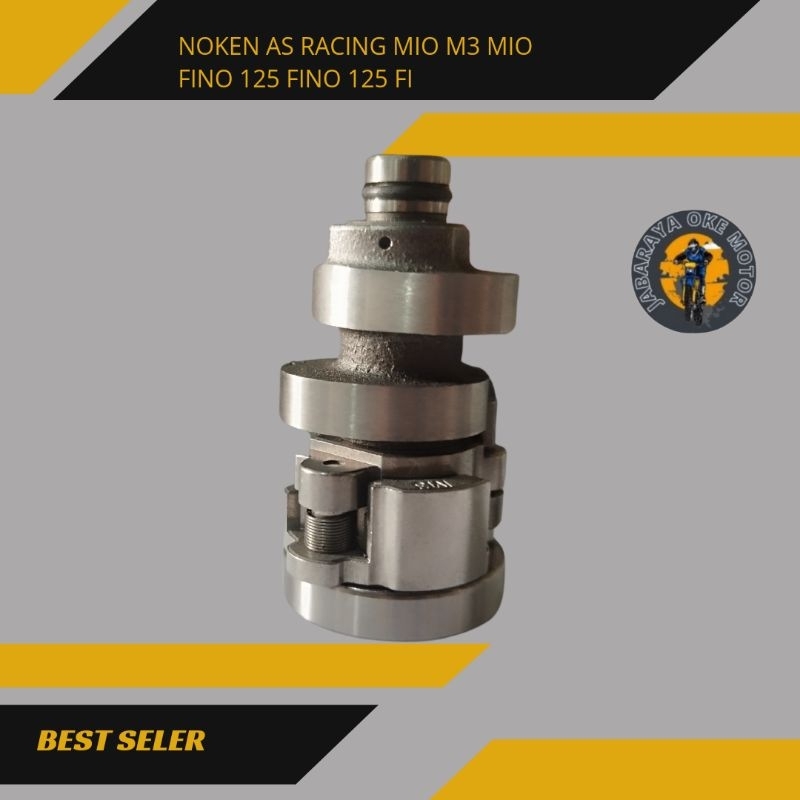 NOKEN AS RACING MIO M3/MIO Z/SOUL GT 125 FI/FINO FI Camshaft Cam Kem Poros Kam Kamsaf