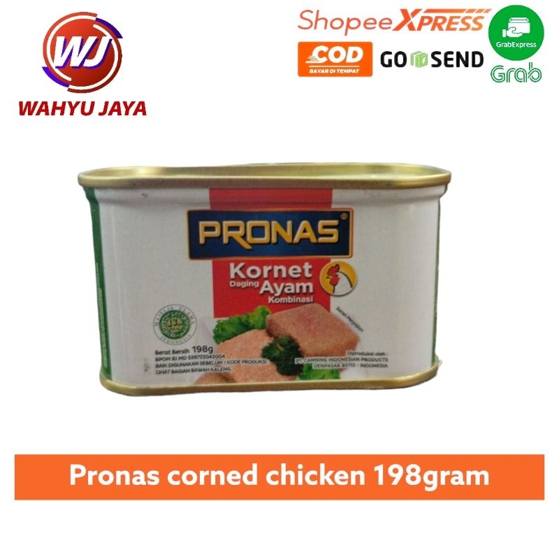 

pronas corned chicken 198gram