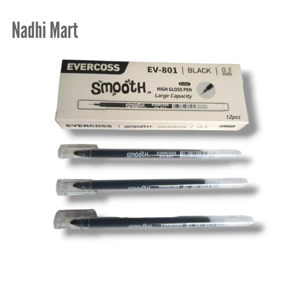 

EVERCOSS EV-801 PULPEN PULPEN GEL HITAM 0,5 MM