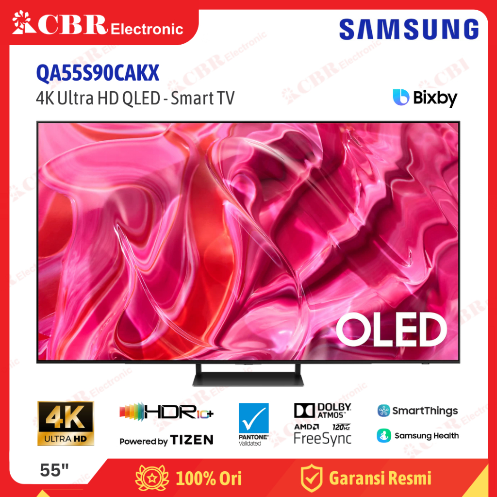 TV SAMSUNG 55 Inch LED QA55S90CAKX (4K OLED-Smart TV)