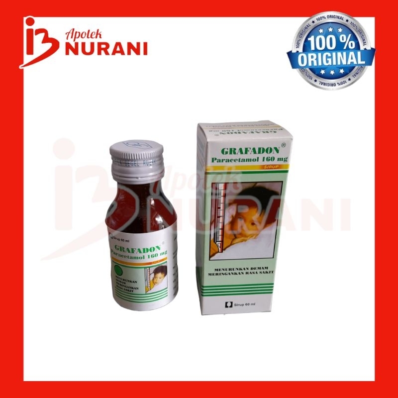 GRAFADON SIRUP 60 ML obat demam/pereda nyeri
