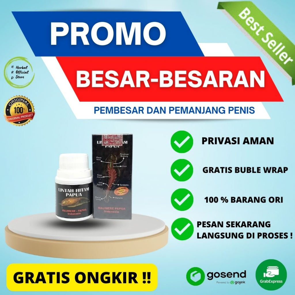 

Minyak Lintah Papua 100% Original Isi 60ml HitamPremium