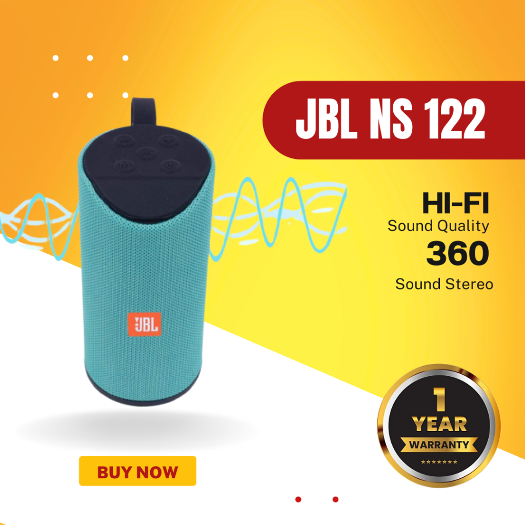 Speaker Bluetooth Full Bas JBL GT 113 Suara Super Jernih dan Hemat Batre | Santara Elektronik