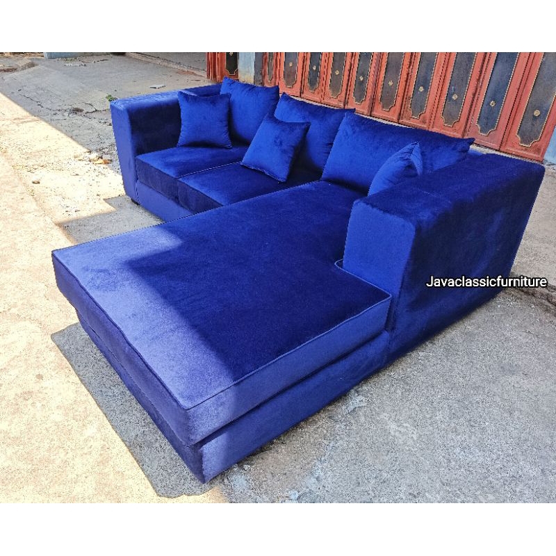 SOFA TV LETTER L SOPA TAMU MINIMALIS CUSSION KAIN BLUDRU BUSA ROYAL FOAM SOFA TAMU MEWAH RETRO RANGK
