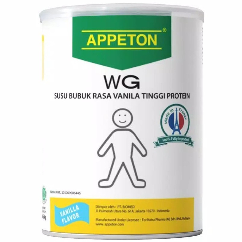 

APPETON WEIGHT GAIN 900 GRAM RASA VANILA SUSU PERTUMBUHAN TINGGI PROTEIN