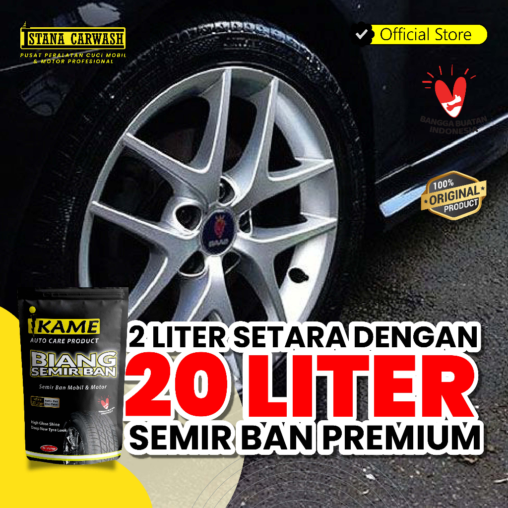 Semir Ban Mobil Motor / semir ban hemat Ikame Terbaik Setara 20 Liter Semir ban