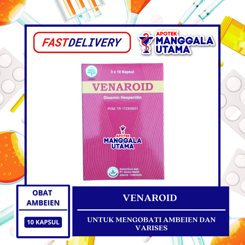 VENAROID PER STRIP ISI 10 KAPSUL