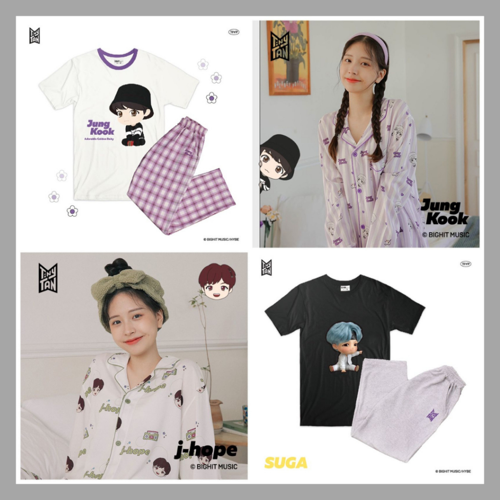 [READY STOCK] BTS TINYTAN PAJAMAS - TIY