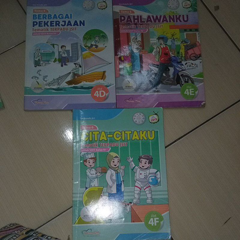 tematik jsit kelas 4 jilid 4d,4e,4f