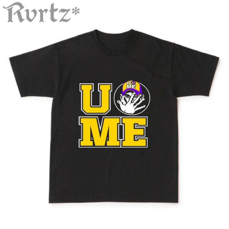 KAOS VINTAGE JOHN CENA | KAOS WWE SMACKDOWN JOHN CENA | KAOS HITAM OVERSIZE TERLARIS PREMIUM