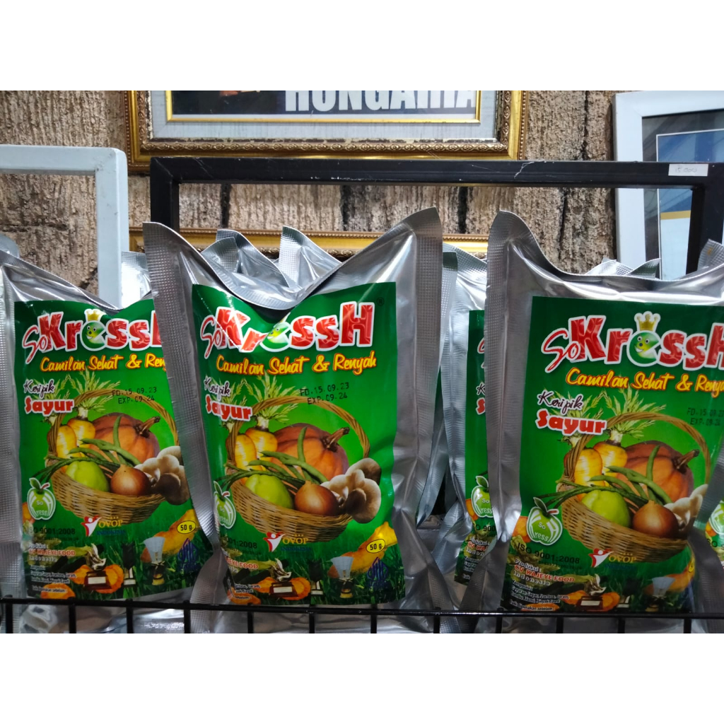 

KERIPIK SAYUR 50 & 100 GRAM (SO KRESSH-ASLI MALANG)