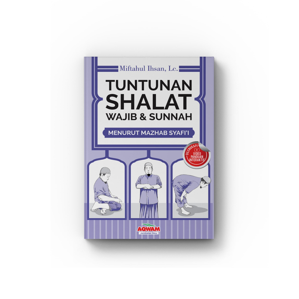 buku tuntunan sholat shalat wajib dan sunnah doa lengkap Mazhab Syafii ustadz adi hidayat