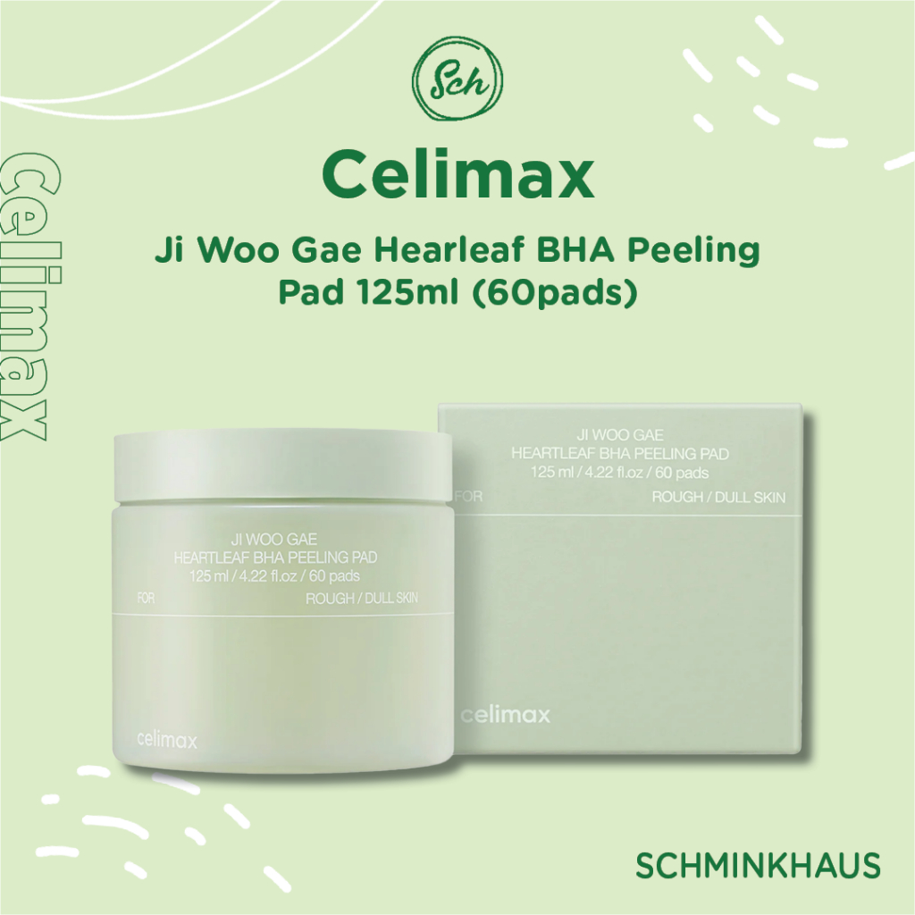CELIMAX Ji Woo Gae Hearleaf BHA Peeling Pad 125ml ( 60pads )