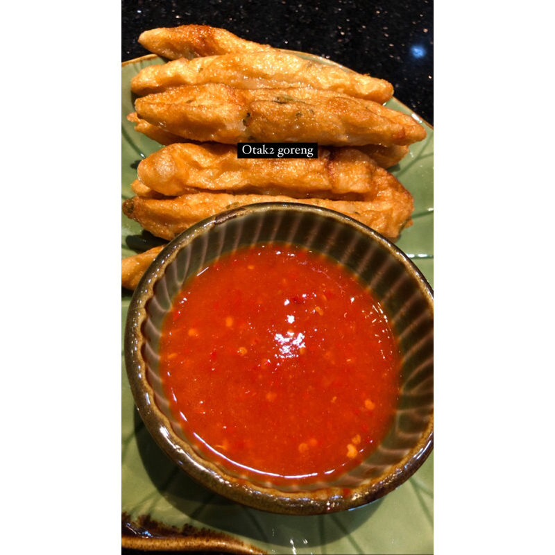 

Homemade otak otak goreng