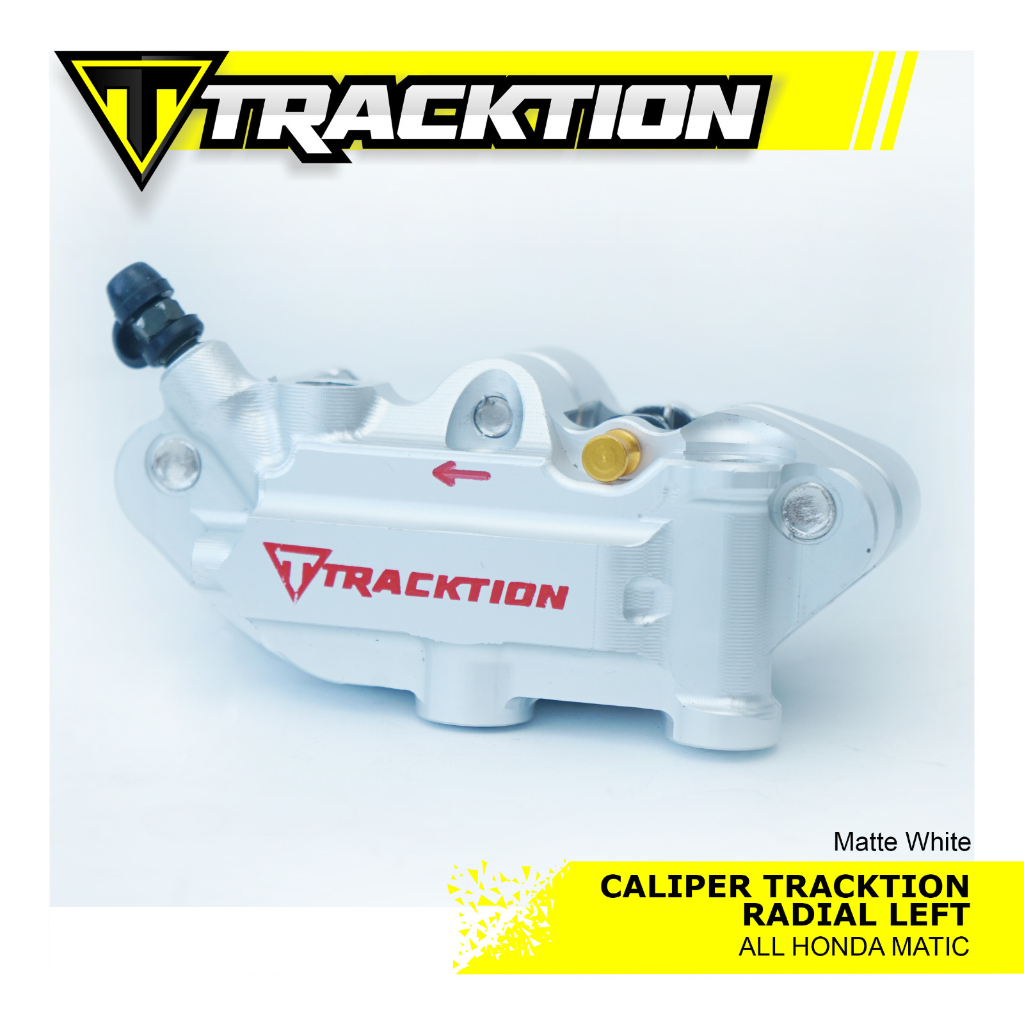CALIPER TRACKTION RADIAL LEFT SILVER / GREY