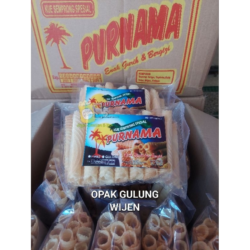 

opak gulung / semprong / jajanan / cemilan