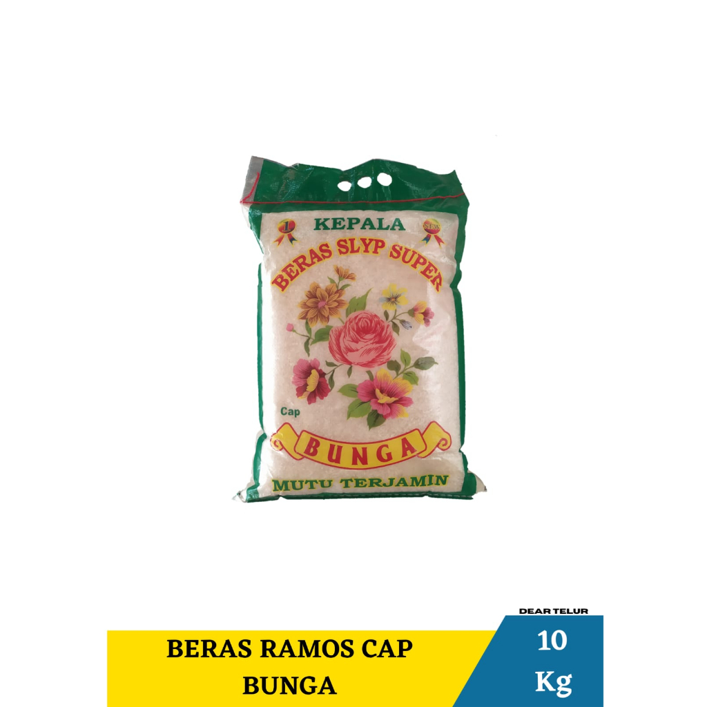 

BERAS RAMOS CAP BUNGA 10 KG