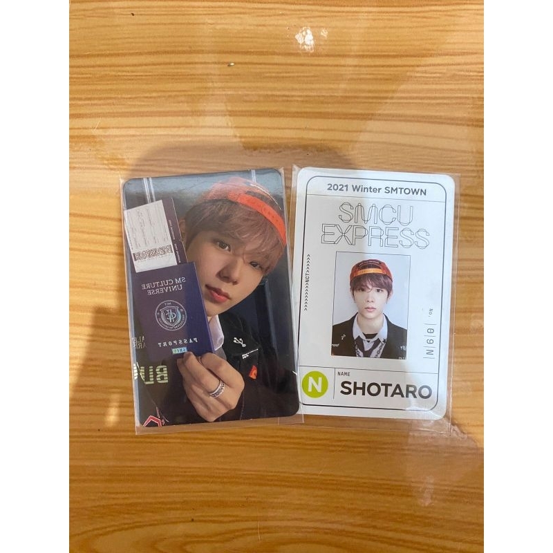 Pc/Photocard Shotaro nct smcu express set
