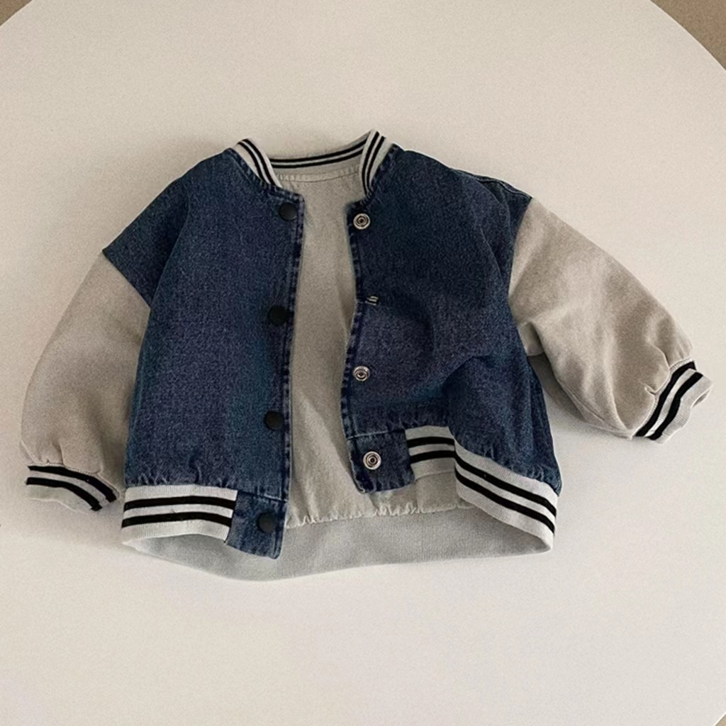 Little Latella- Ibiza Jacket Varsity l Jacket Anak laki-laki/Jacket Jeans