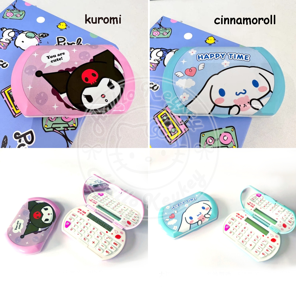 

kalkulator lipat kecil kuromi cinnamoroll