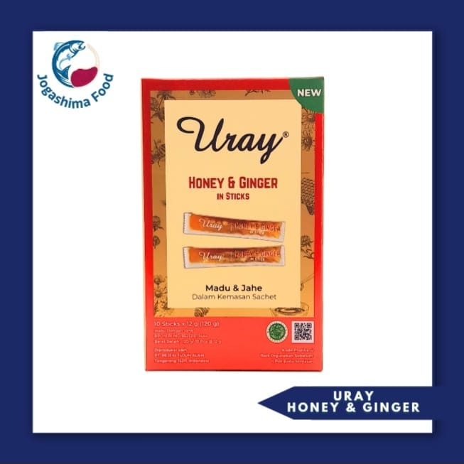 

Uray Honey & Ginger in sticks 10x12g
