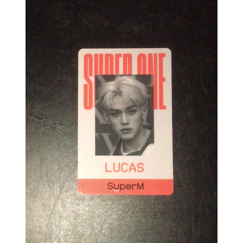 Pc Photocard Id Card Lucas Super One Oren