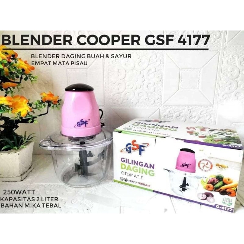 BLENDER DAGING STAINLESS | BLENDER PENGGILING | BLENDER COOPER