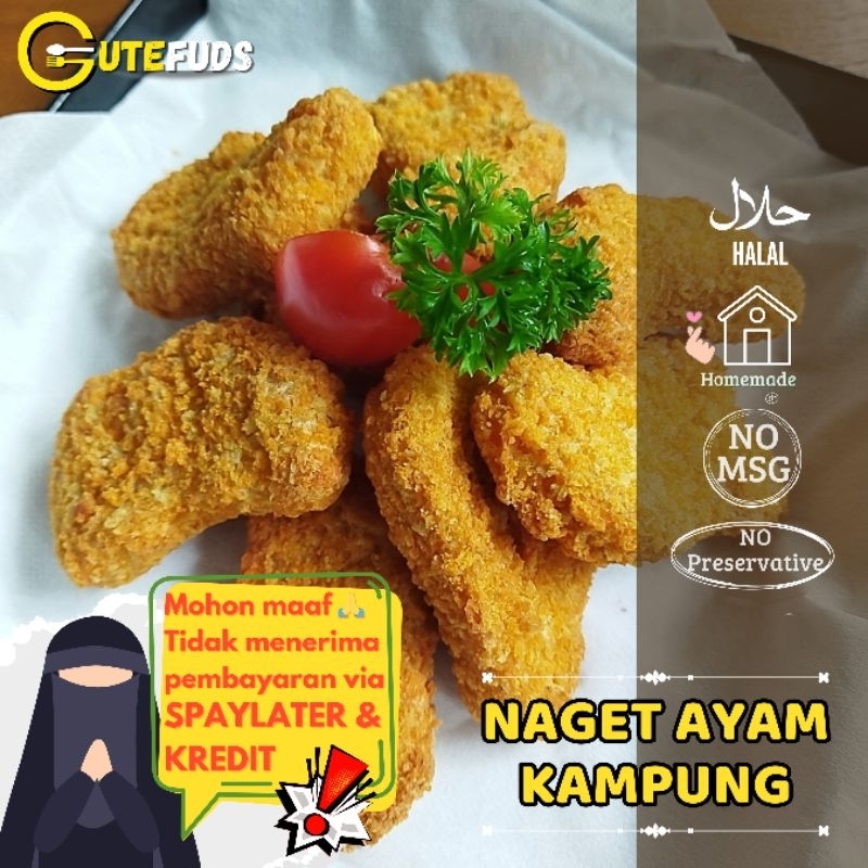 

NUGGET AYAM KAMPUNG NO MSG NO PENGAWET HOMEMADE MPASI