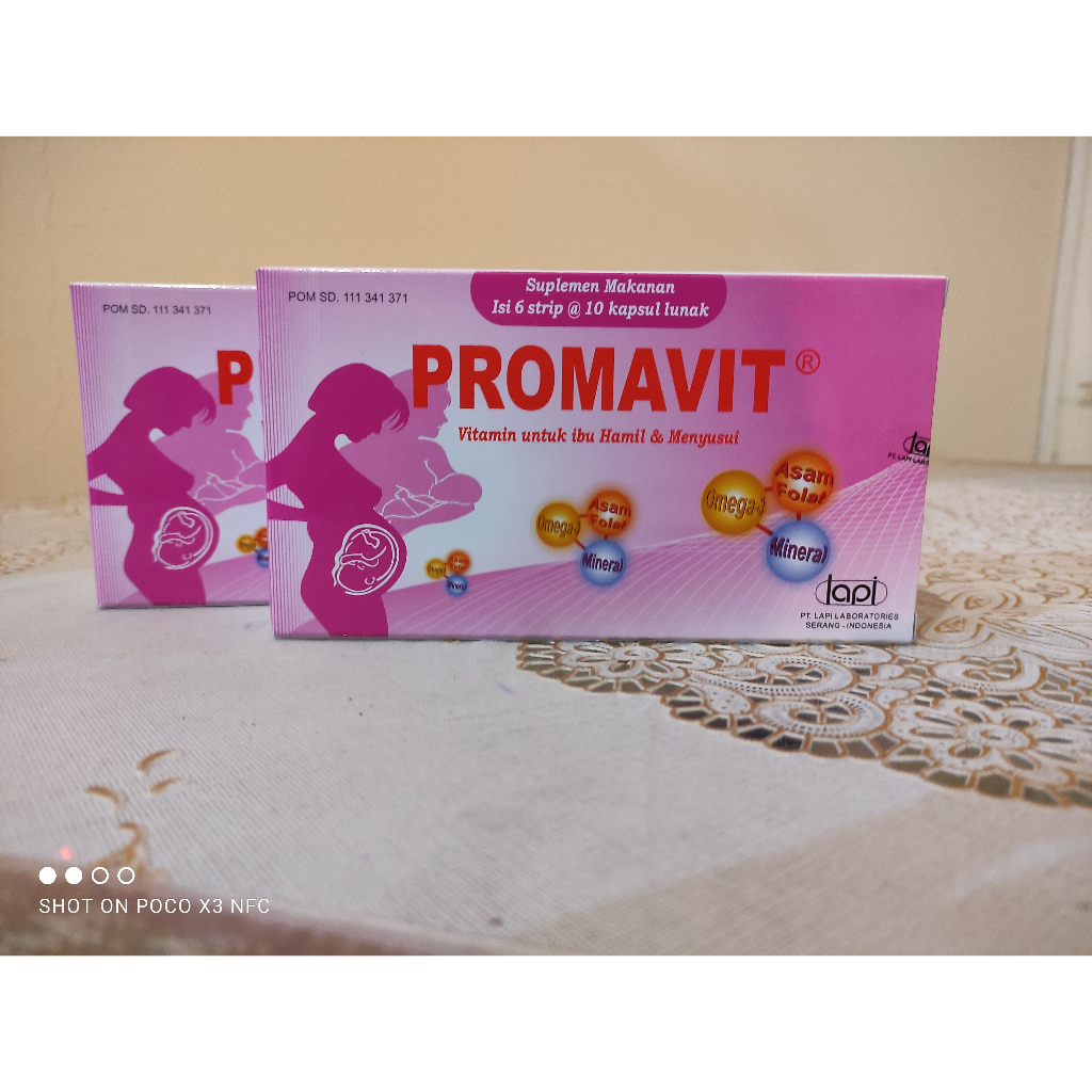 Promavit Box Vitamin Ibu Hamil Menyusui