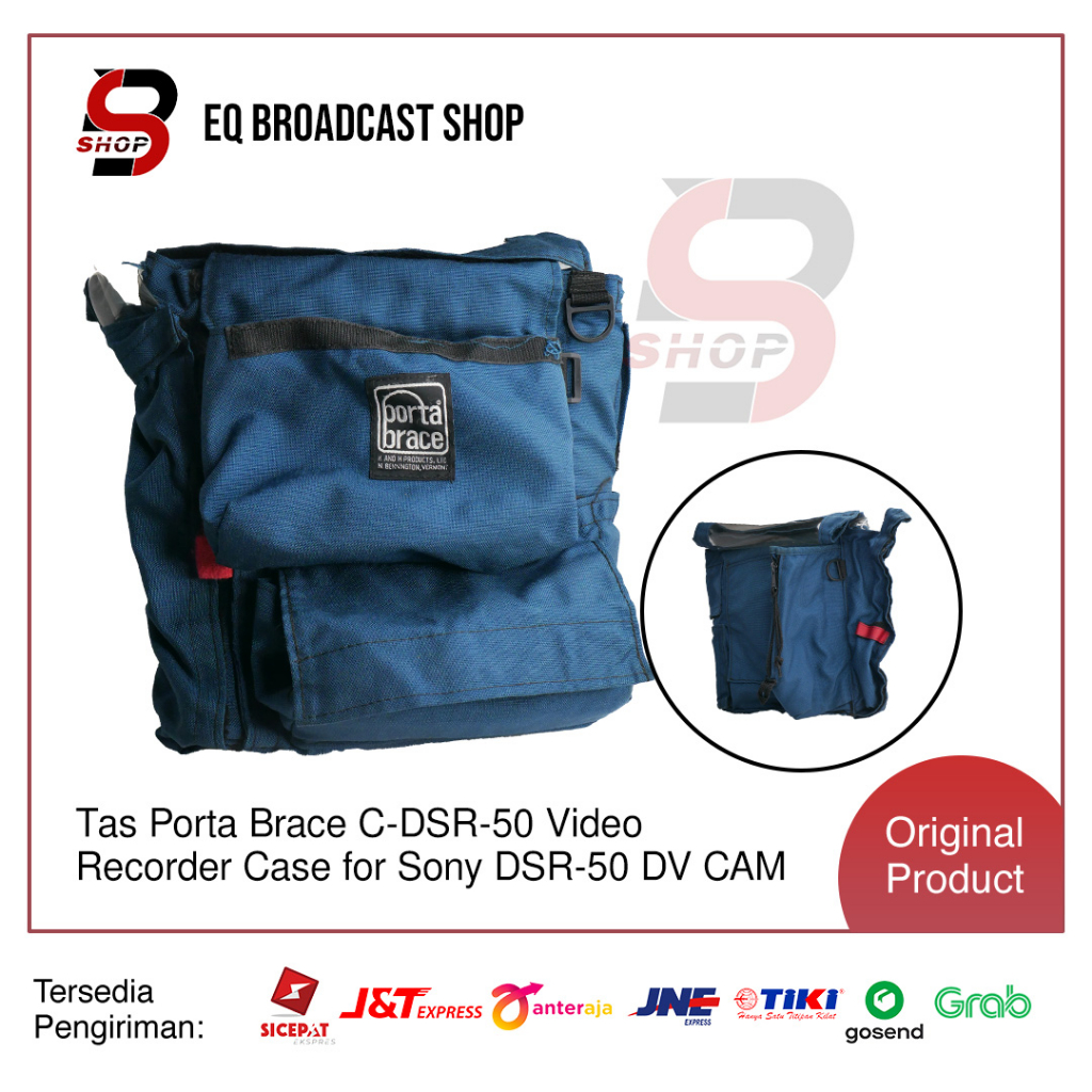 Tas Porta Brace C-DSR-50 Video Recorder Case for Sony DSR-50 DV CAM