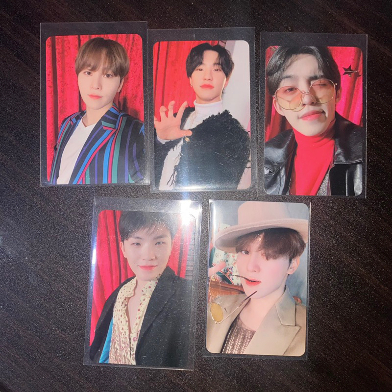 [READY] Photocard Going Magezine Vol.1 PC Seventeen Scoups Woozi Hoshi Seungkwan Black White