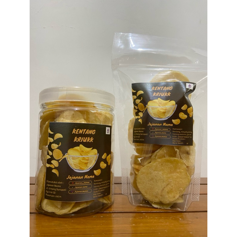 

keripik kentang kriukk rasa original 100gram