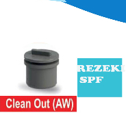 Clean Out Aw 2" Inch CO 2" 3" Inch Rucika PVC Tutup Septic Tank