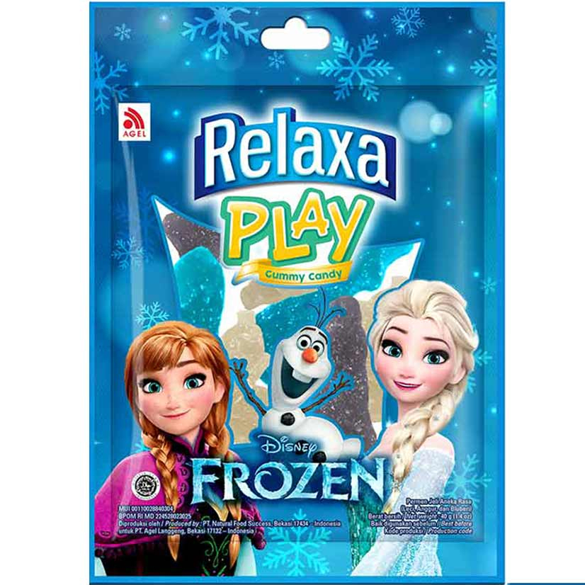 

RELAXA Candy Gummy Play Frozen Pack 40gr