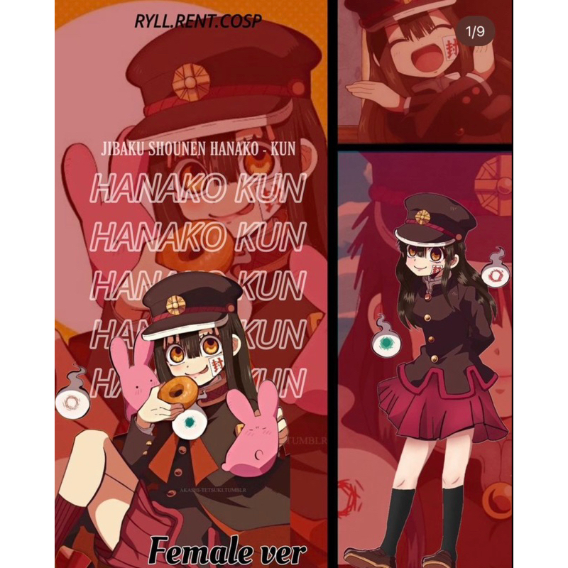 Rental costume cosplay Hanako kun (female ver) - JSHK (@Ryll.rent.cosp)