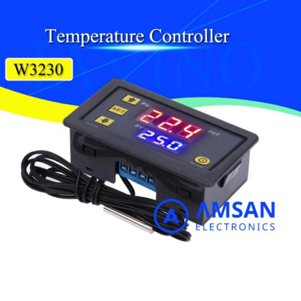 

Thermostat Digital W3230 AC 220V Mini Termostat Pengatur Suhu - AC220V Murah