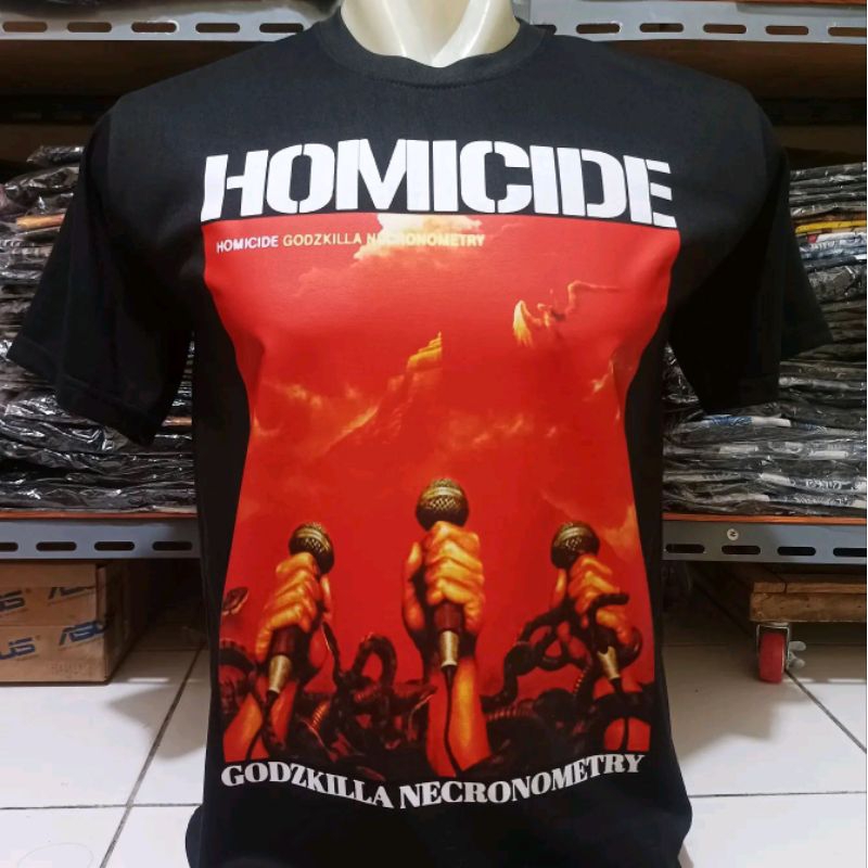 TSHIRT HOMICIDE GODZKILLA NECRONOMETRY