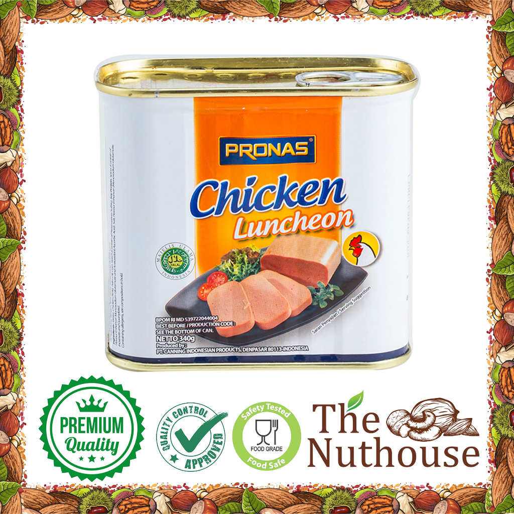 

PRONAS Chicken Luncheon / Kornet Ayam 340gr [HALAL]