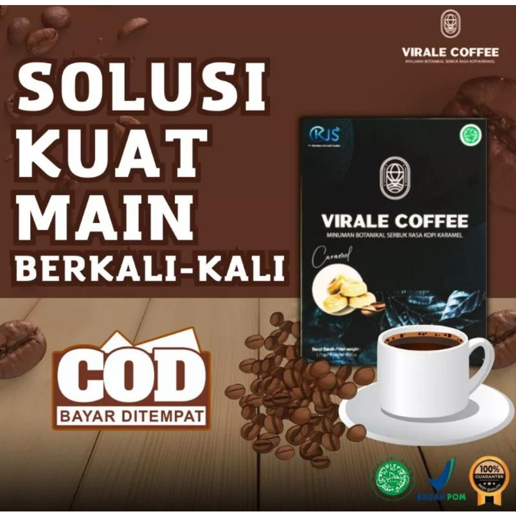 

PROMO !!! Kopi Viralle Coffee Minuman Penambah Pembesar Pemanjang Mr Permanen