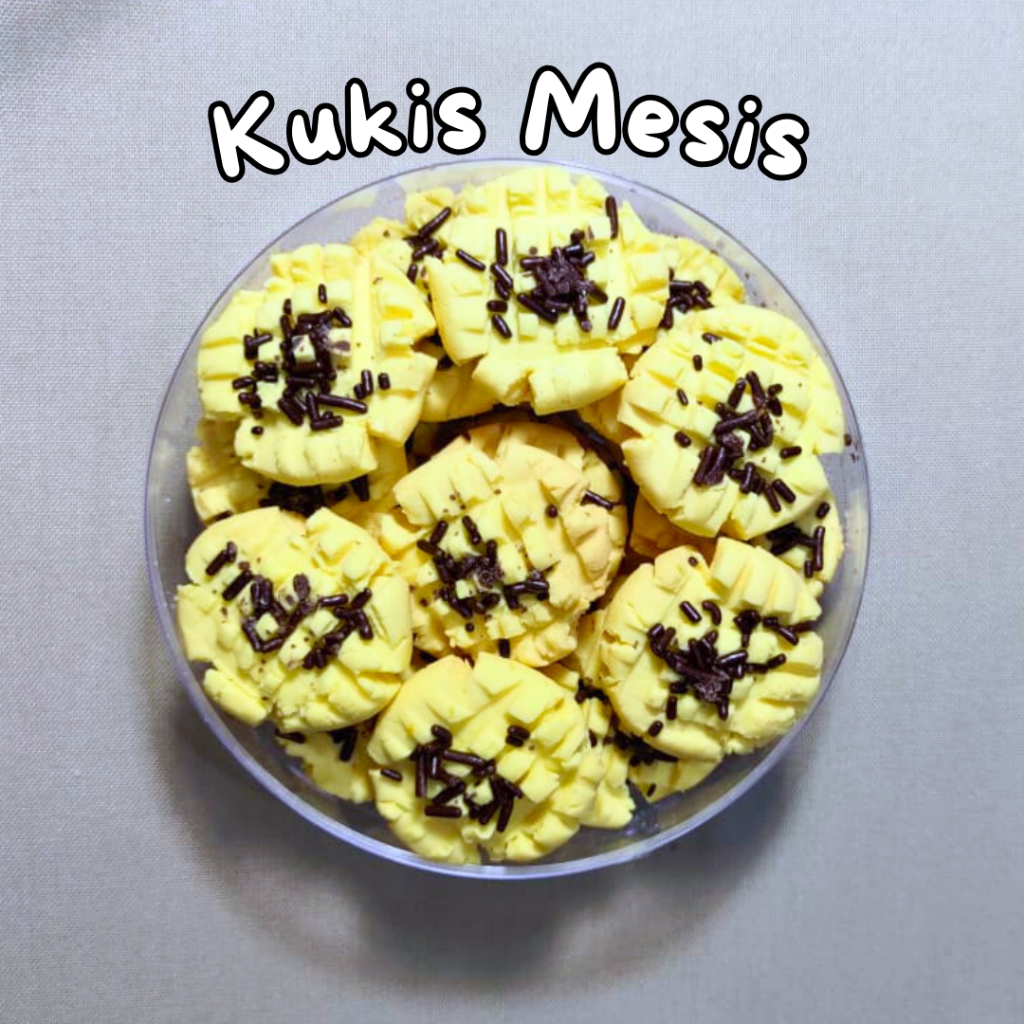 

Kue Kukis Mesis / Mesis Cake - Homemade, Kue Kering, Jajan Lebaran, Keripik, Roti Idul Fitri, Kerupuk, Chips, Chiki, Snack