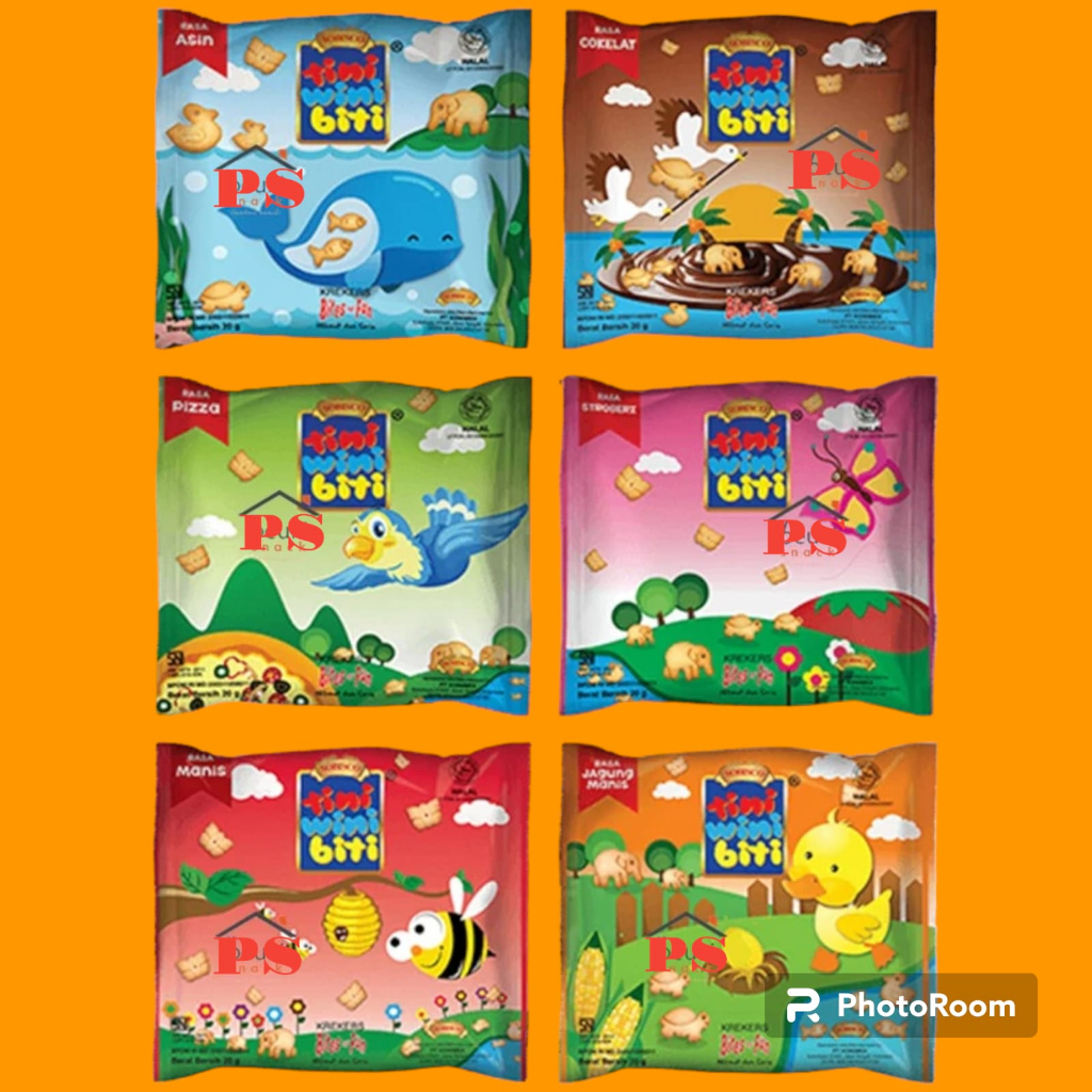 

Tini Wini Biti | Isi 10 Bks @ 18 Gr | Konimex