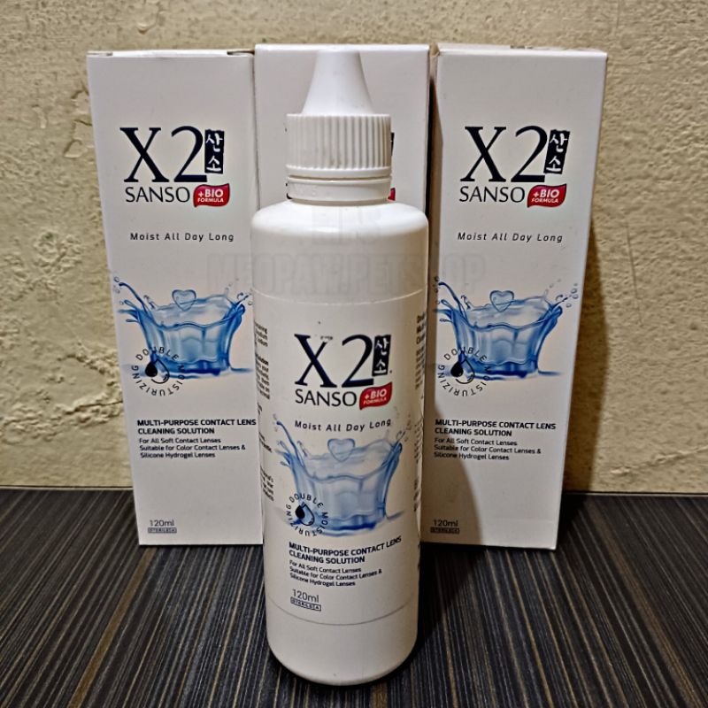 CAIRAN SOFTLENS X2 Sanso + Bio Formula 120 ml Solution AIR SOFT LENS