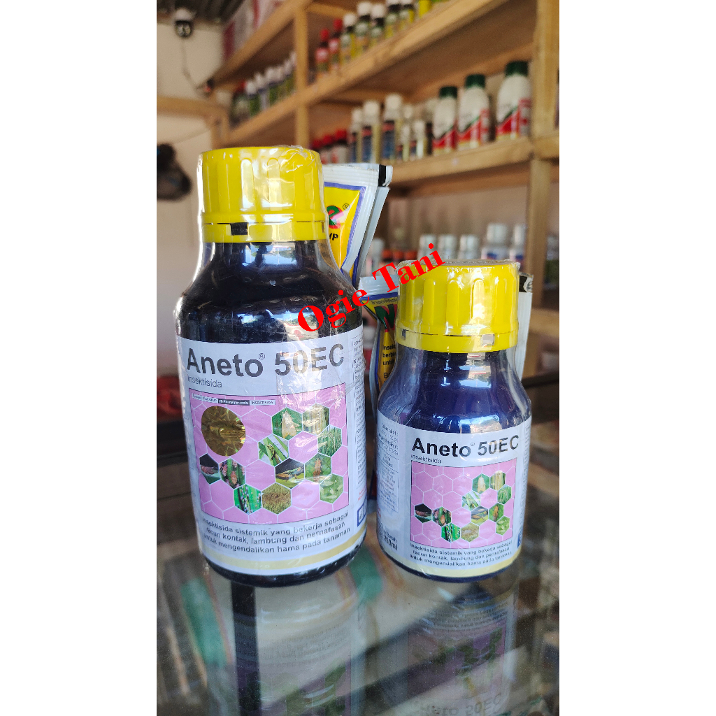 Insektisida Aneto 50EC, Racun Kontak dan Lambung,  Isi  250ML dan 500 ML