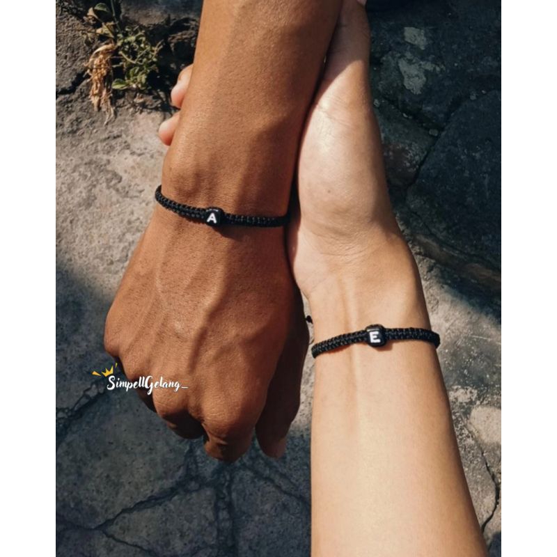 Gelang Couple huruf