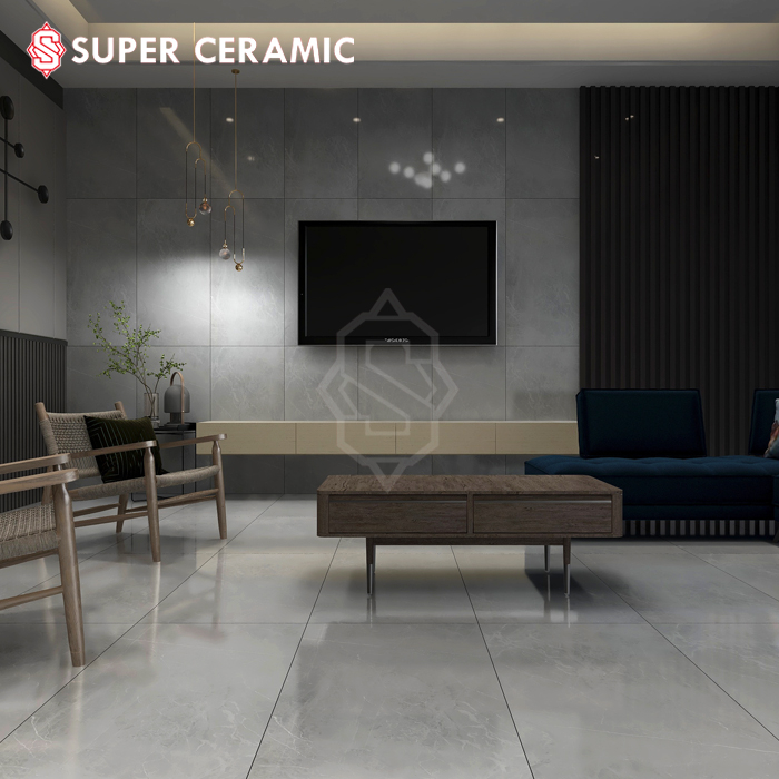 60x120 Granit Glazed Porcelain -  Blanco Pearla PGQ1253